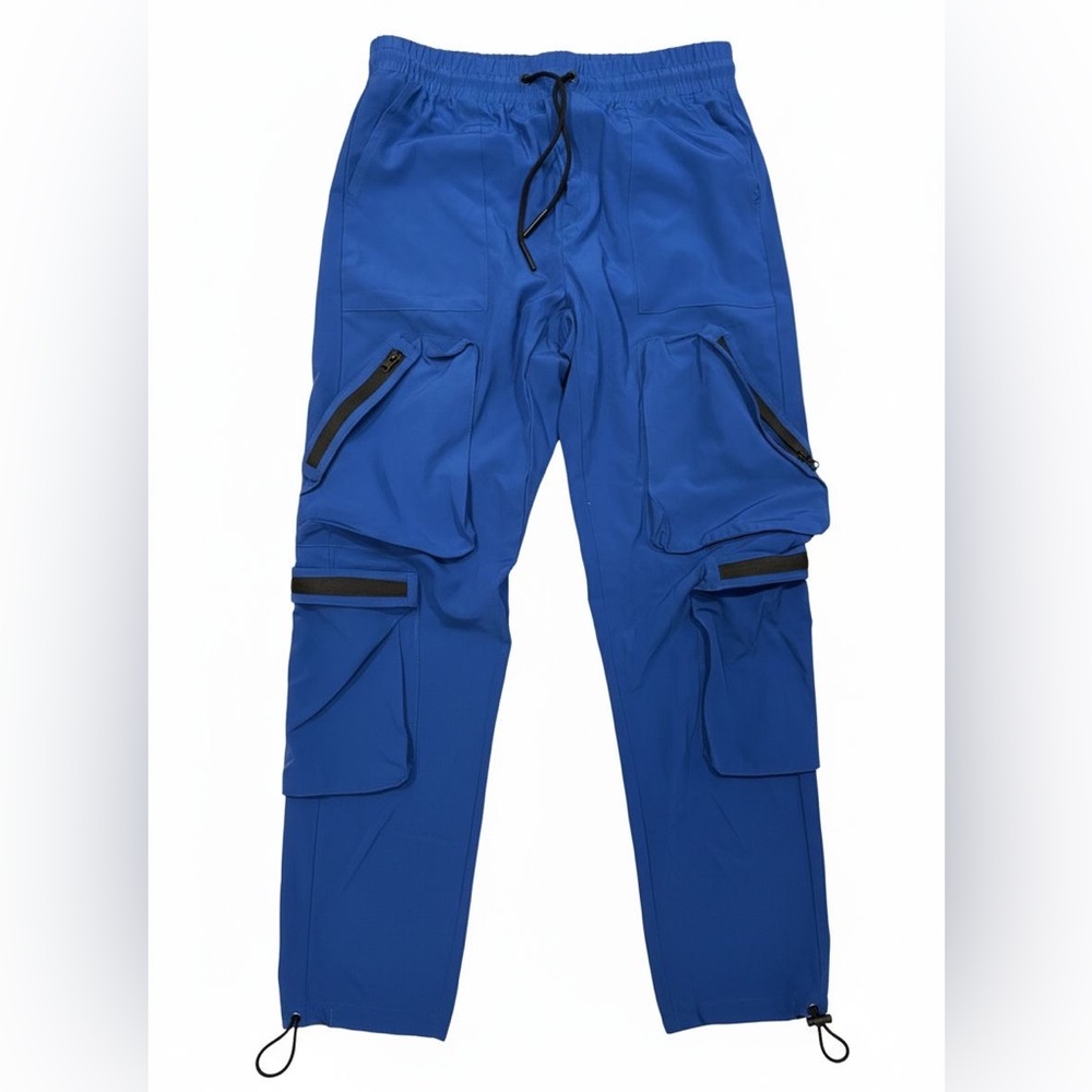 Galaxy By Harvic Royal Blue Cargo Pants
